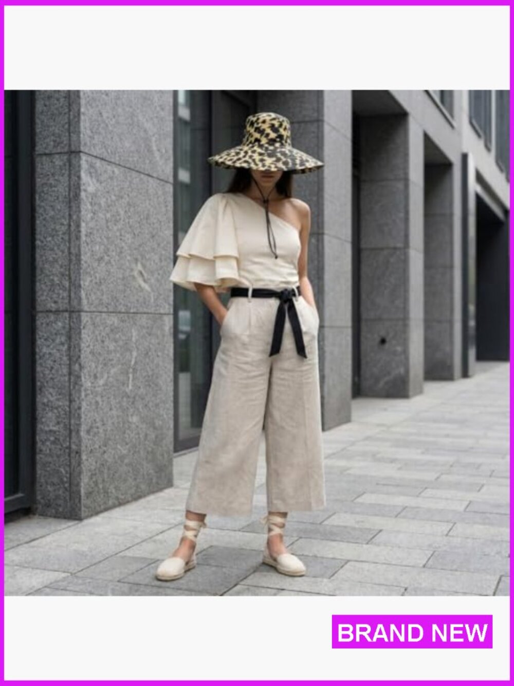 Classic Espadrille Wedge Sandal with Elastic Ankle Strap Jute Sole Comfort - Picture 2 of 7
